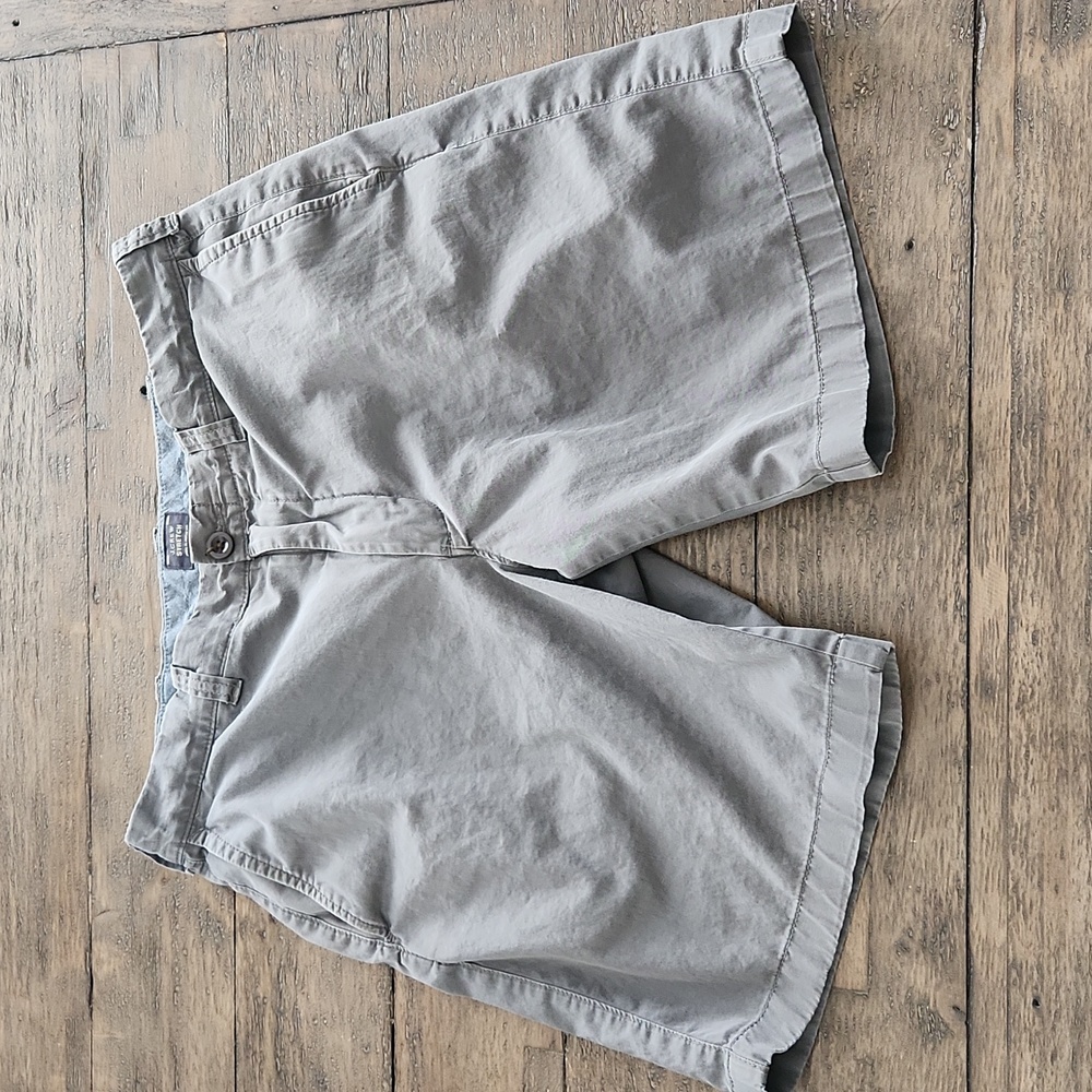 Mens Grey J Crew Stretch Short Size 32